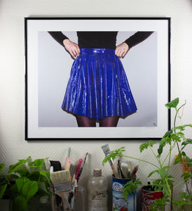 Blå kjol - Fine Art Print