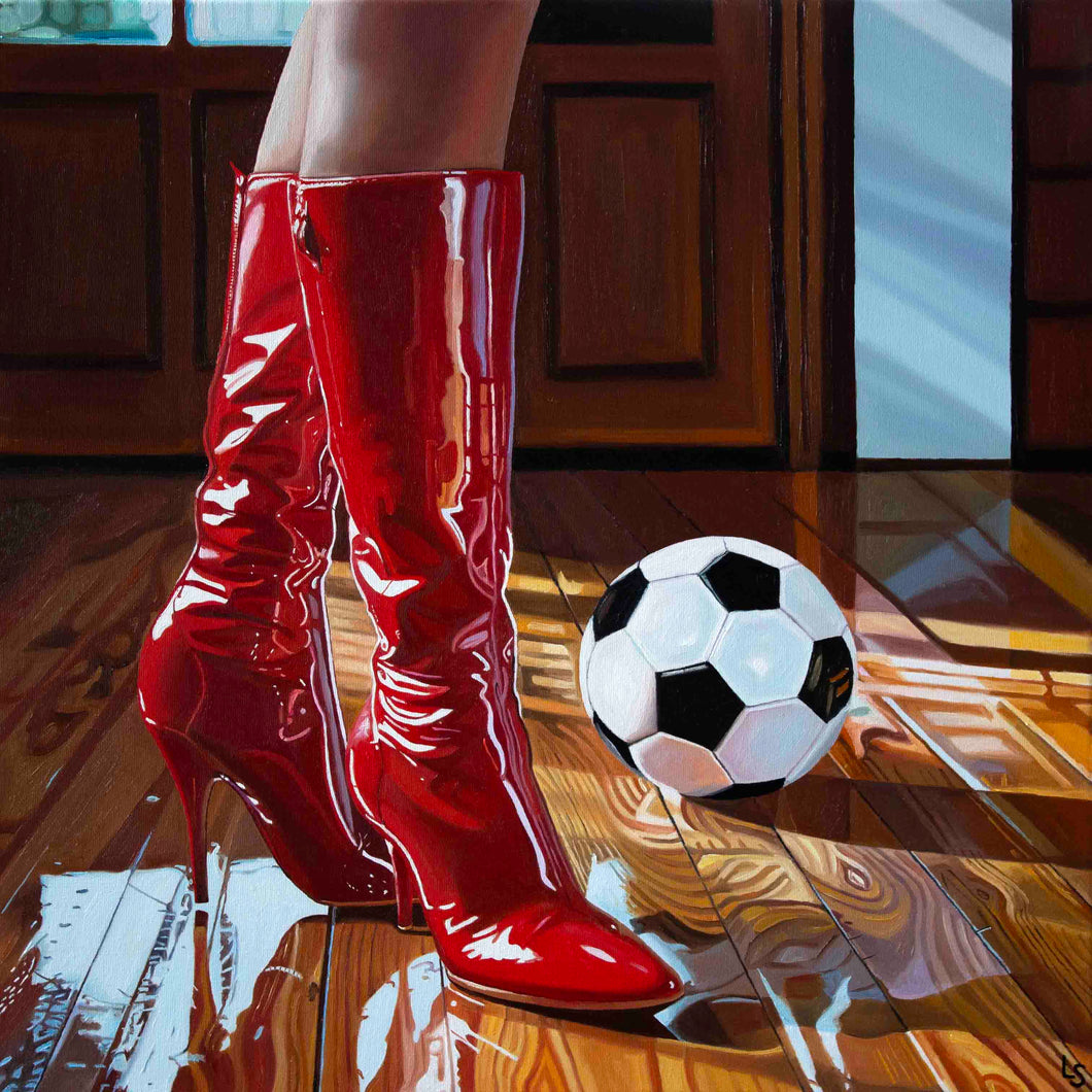 Fotboll - Fine Art Print