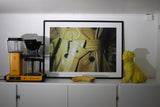Gul kappa - Fine Art Print