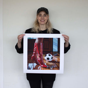 Fotboll - Fine Art Print