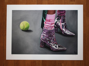 Rosa boots - Fine Art Print