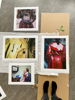 Gul kappa - Fine Art Print