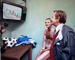 Palme i omklädningsrummet - Fine Art Print