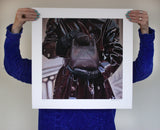 Brun kappa - Fine Art Print