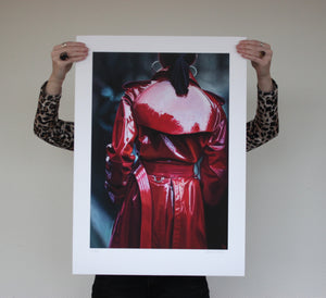 Röd kappa - Fine Art Print